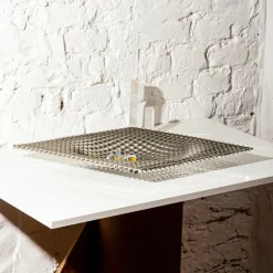 Fundamental Berlin Gravity tray, 36 x 36 cm, stainless steel