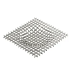 Fundamental Berlin Gravity tray, 20 x 20 cm, stainless steel