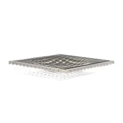 Fundamental Berlin Gravity tray, 20 x 20 cm, stainless steel