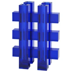 Fundamental Berlin Hash vase, cobalt