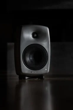 Genelec G Four active speaker, EU 230V, RAW aluminium
