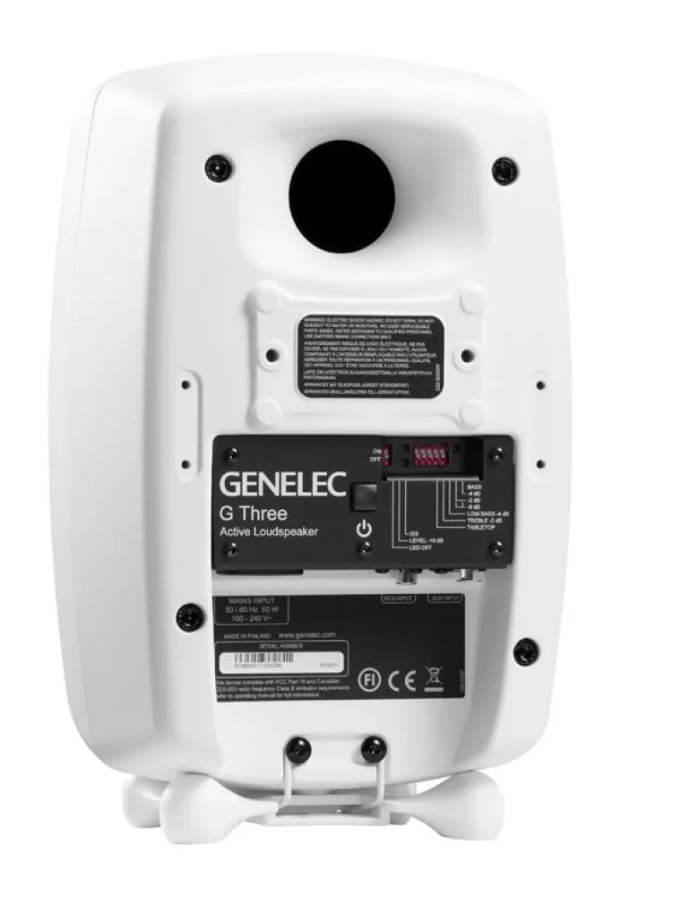 Genelec G Three (B) active speaker, white