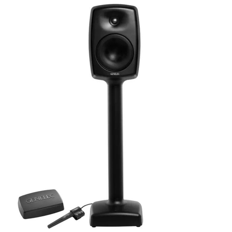 Genelec 6040R Smart Active loudspeaker + GLM kit, black