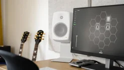 Genelec Table stand for G Three speaker, L shaped, black