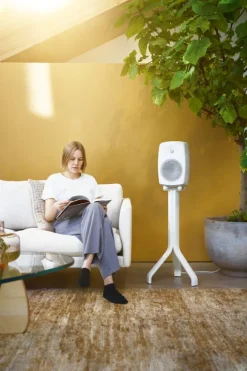 Genelec Triol speaker stand, white