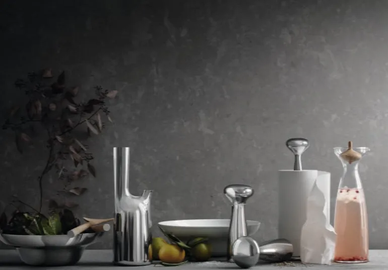 Georg Jensen Alfredo kitchen roll holder