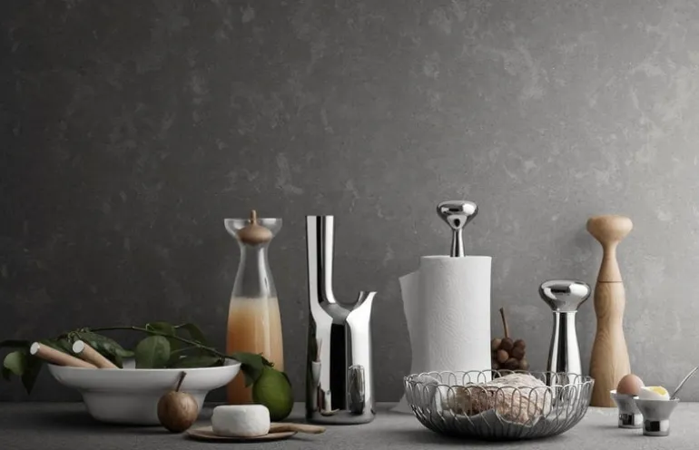 Georg Jensen Alfredo kitchen roll holder