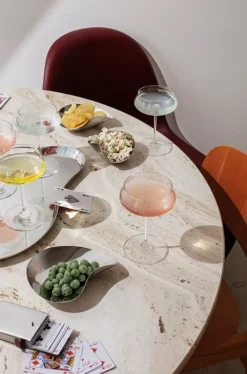 Georg Jensen Bernadotte cocktail glass, 2 pc