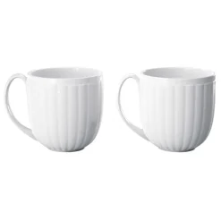 Georg Jensen Bernadotte mug, 2 pcs, porcelain