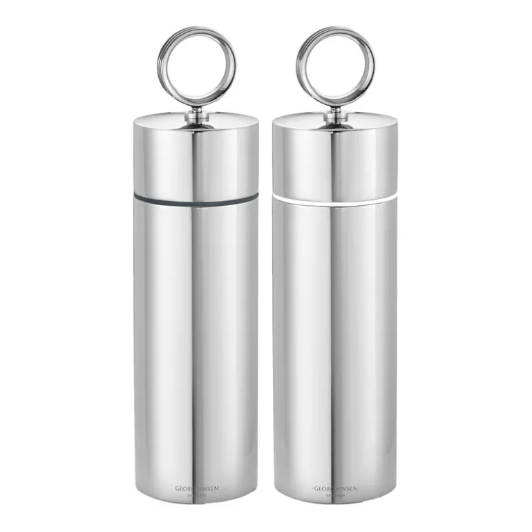 Georg Jensen Bernadotte salt and pepper grinder set