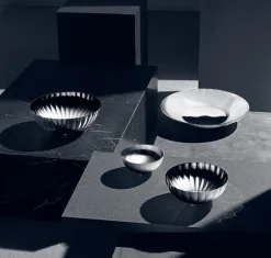 Georg Jensen Bernadotte serving bowl, low