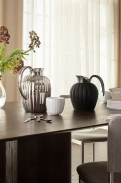 Georg Jensen Bernadotte thermo jug, 0.8 L, midnight black