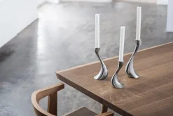 Georg Jensen Cobra candlestick, 2 pcs