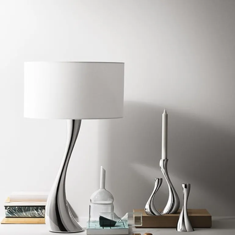 Georg Jensen Cobra table lamp, small, white