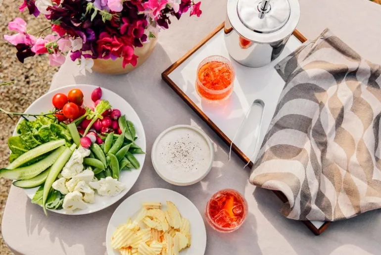 Georg Jensen Manhattan ice bucket with tongs, 1,5 L