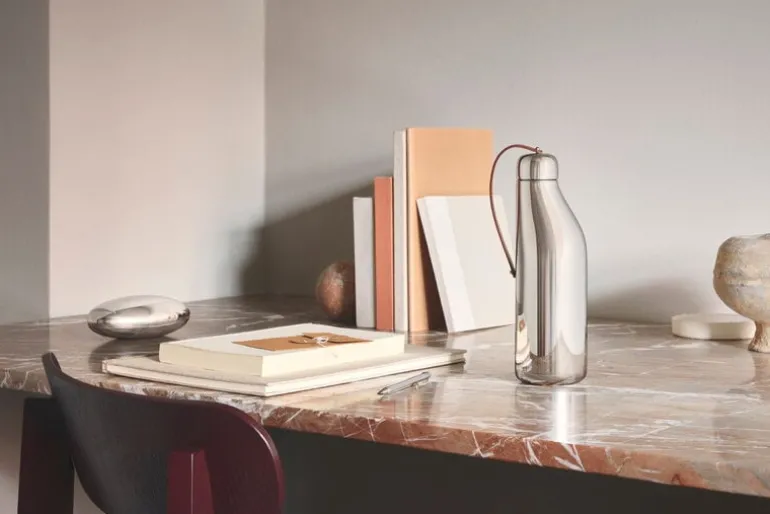 Georg Jensen Sky water bottle, 0,5 L, stainless steel