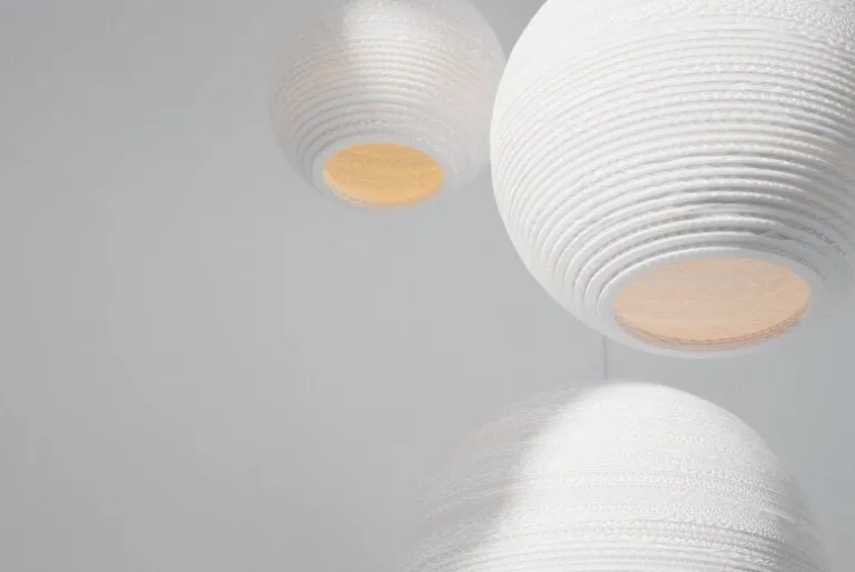 Graypants Moon24 pendant, white