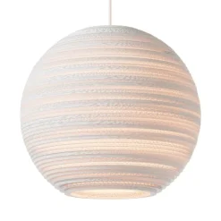 Graypants Moon14 pendant, white