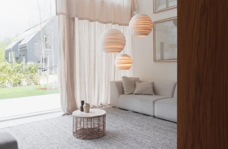 Graypants Moon14 pendant, white