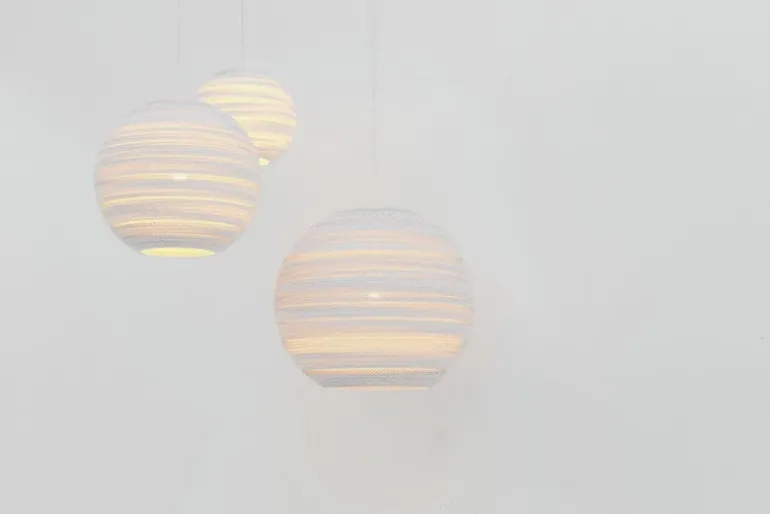 Graypants Moon10 pendant, white