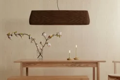 Graypants Wick portable table lamp, brass