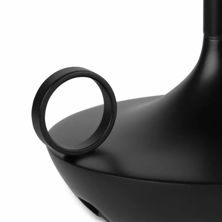 Graypants Wick portable table lamp, black