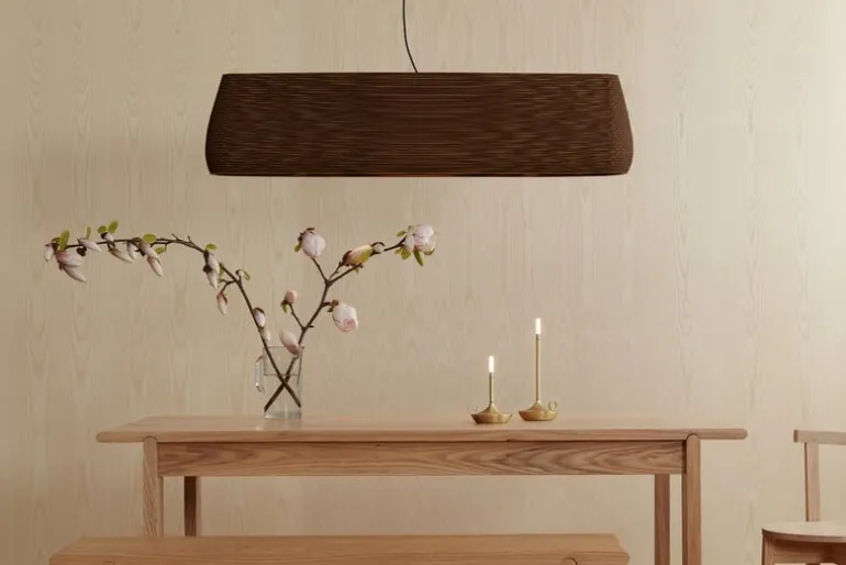 Graypants Wick S portable table lamp, brass