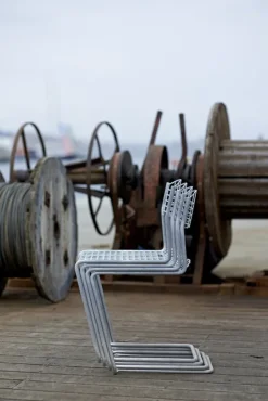 Grythyttan Stålmöbler High Tech Chair, galvanized steel