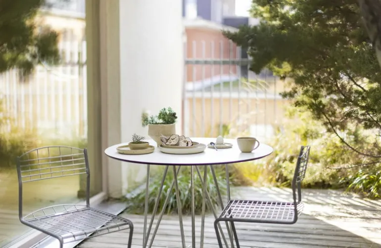 Grythyttan Stålmöbler High Tech Chair, galvanized steel