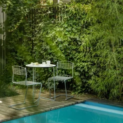 Grythyttan Stålmöbler High Tech Chair, galvanized steel