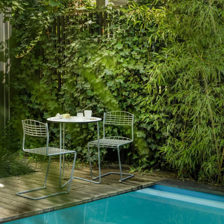 Grythyttan Stålmöbler High Tech Chair, galvanized steel