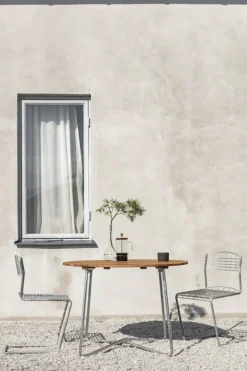 Grythyttan Stålmöbler High Tech Chair, galvanized steel