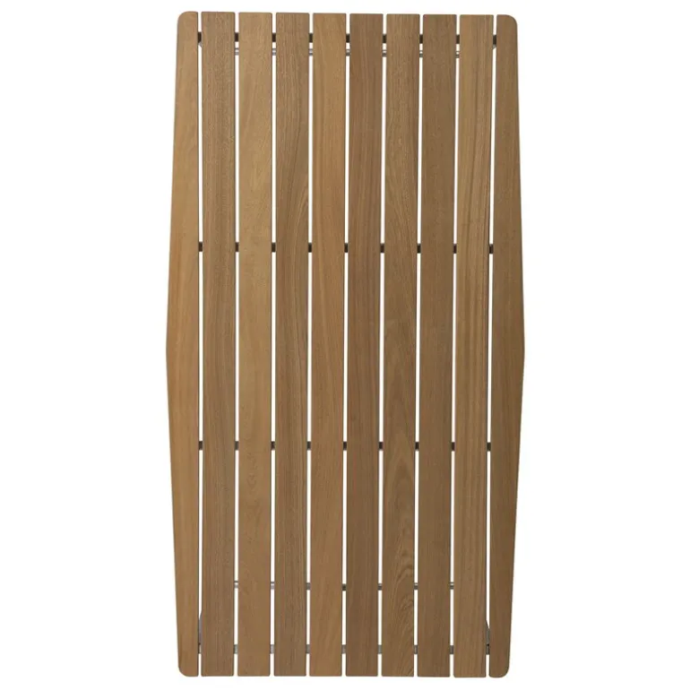 Grythyttan Stålmöbler Table B31, 170 x 92 cm, galvanized steel - oiled oak