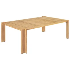 GUBI Atmosfera table, 209 x 105 cm, teak