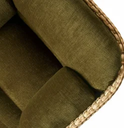 GUBI Basket lounge chair, rattan - Mumble 40