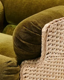 GUBI Basket lounge chair, rattan - Mumble 40