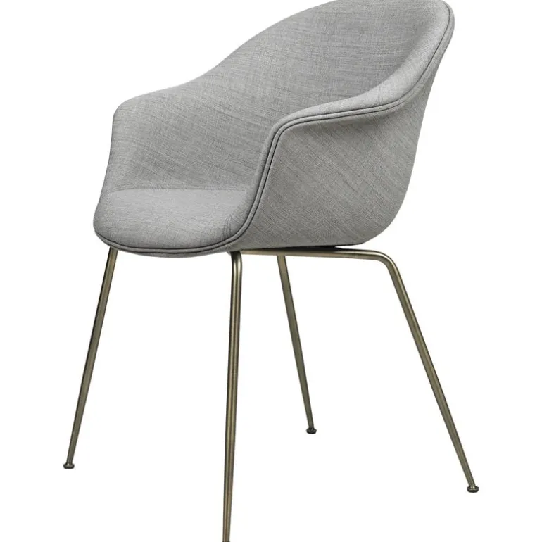 GUBI Bat chair, Remix 123 - antique brass base