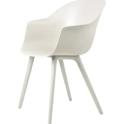 GUBI Bat Outdoor dining chair, alabaster white