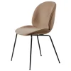GUBI Beetle chair, fully upholstered, conic matt black,Sunday 034