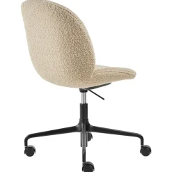 GUBI Beetle meeting chair w/ castors, height-adjust., Karakorum 003