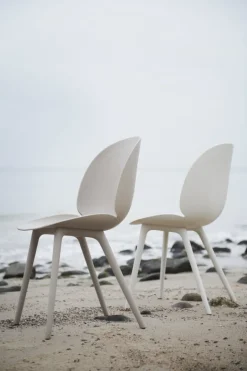 GUBI Beetle Outdoor dining chair, new beige