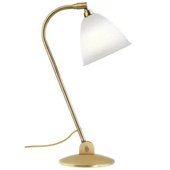 GUBI Bestlite BL2 table lamp, brass - bone china