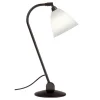 GUBI Bestlite BL2 table lamp, black brass - bone china