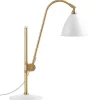 GUBI Bestlite BL1 table lamp, brass - soft white