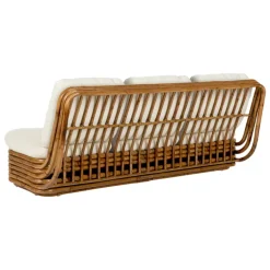 GUBI Bohemian 72 sofa, rattan - Chevron FR 002