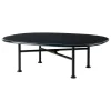 GUBI Carmel coffee table, 87,5 x 70 cm, black - midnight black