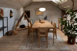 GUBI C-Chair Outdoor, natural - teak