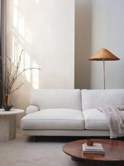 GUBI Flaneur 2-seater sofa, antique brass - Indianskop 15