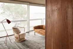 GUBI Grace lounge chair, Karakorum 001