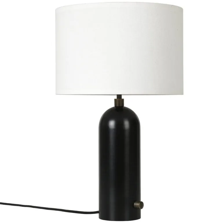 GUBI Gravity table lamp, small, black steel